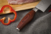 SiliSlick Damascus Stainless Steel Hammered Surface knife | SiliSlick®